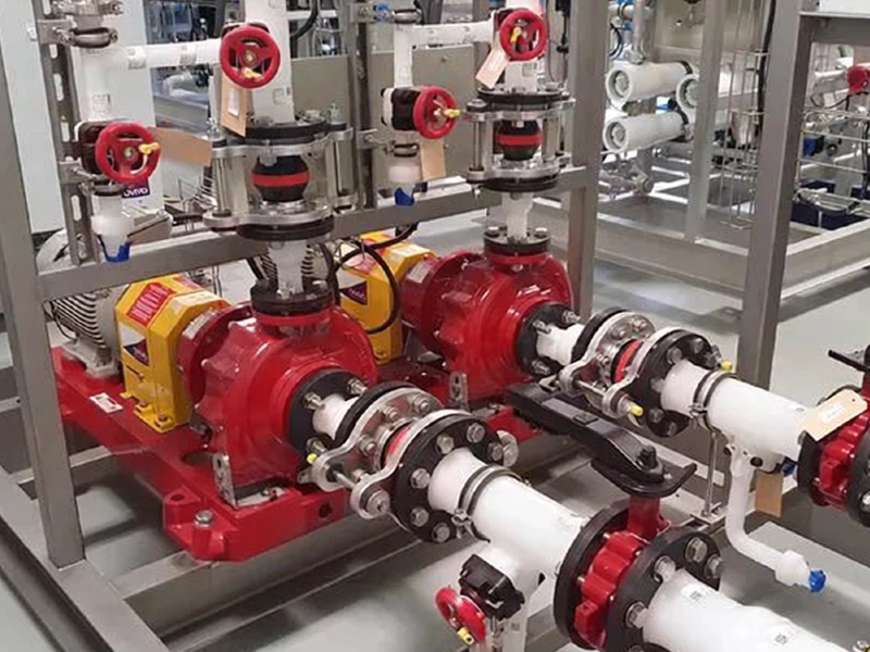 Ultra-Pure Water (UPW) Circulation for Semiconductor Fab